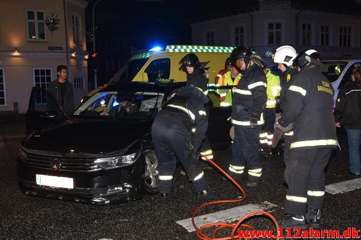 Fuh-Fastklemt. Vesterbrogade i Vejle. 22/12-2016. KL. 05:52.