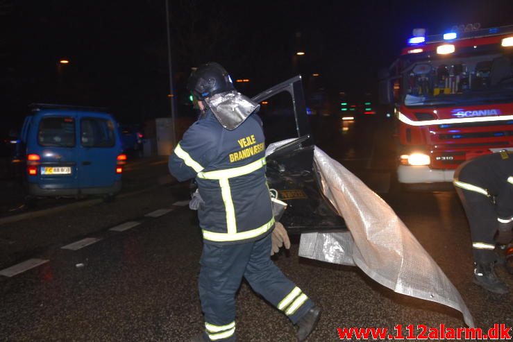 Fuh-Fastklemt. Vesterbrogade i Vejle. 22/12-2016. KL. 05:52.