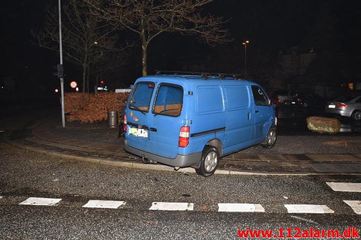 Fuh-Fastklemt. Vesterbrogade i Vejle. 22/12-2016. KL. 05:52.