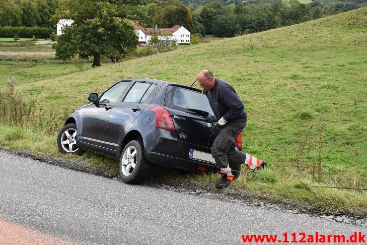 Mindre Forurening. Skibetvej ved Skibet. 20/09-2017. Kl. 12:38.