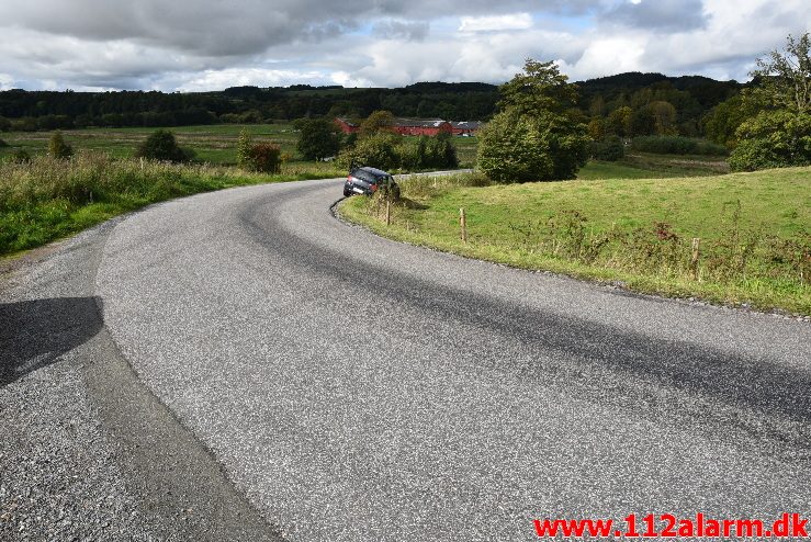 Mindre Forurening. Skibetvej ved Skibet. 20/09-2017. Kl. 12:38.