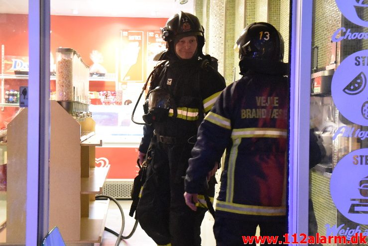 Bygn.brand-Etageejendom. Torvegade 17B i Vejle. 01/02_2018. Kl. 17:01.