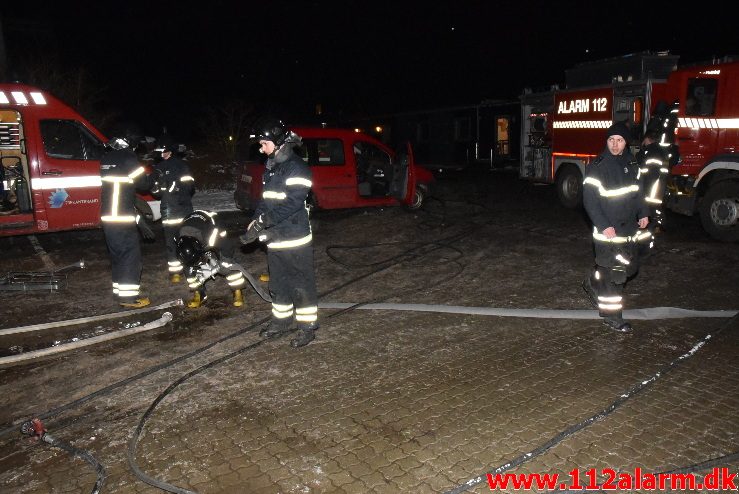 Øvelse på Syddansk Erhvervsskole i Vejle. 28/02-2018. Kl. 19:00.