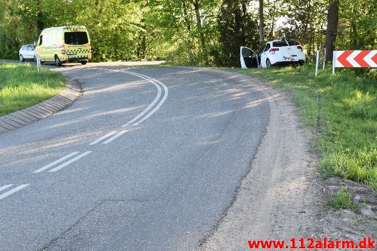 FUH - Færdselsuheld. Treldevej ved Fredericia. 11/05-2018. Kl. 18:29.