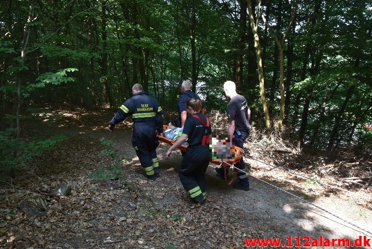 Personredning. Banevang i Vejle. 03/06-2018. Kl. 11:56.