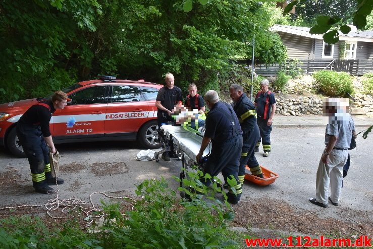 Personredning. Banevang i Vejle. 03/06-2018. Kl. 11:56.