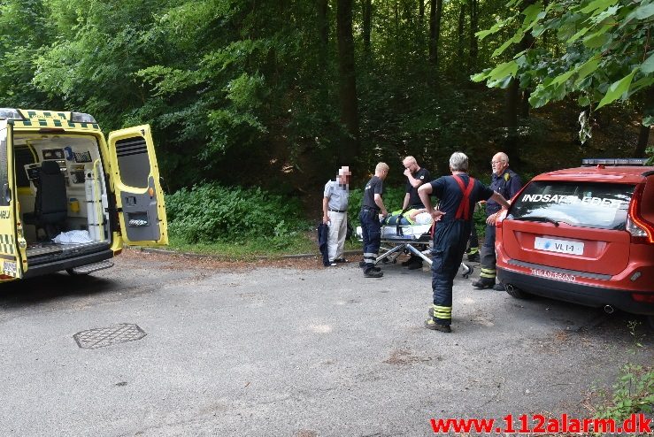 Personredning. Banevang i Vejle. 03/06-2018. Kl. 11:56.