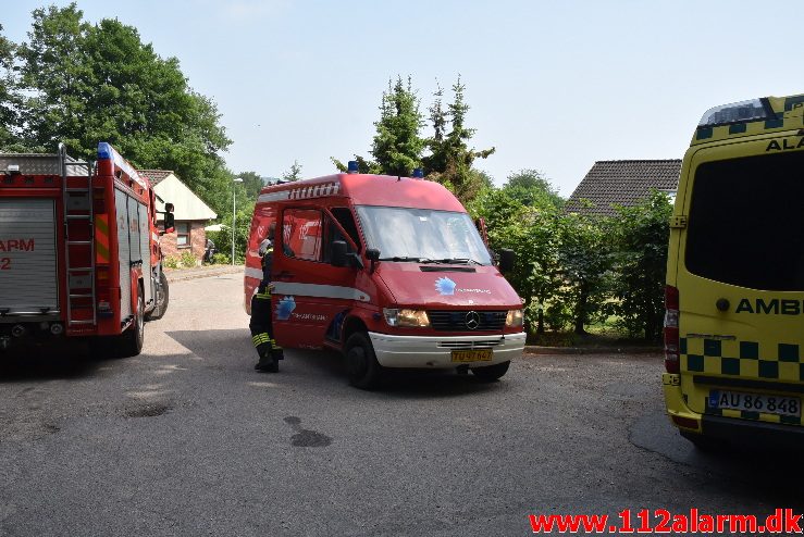 Personredning. Banevang i Vejle. 03/06-2018. Kl. 11:56.