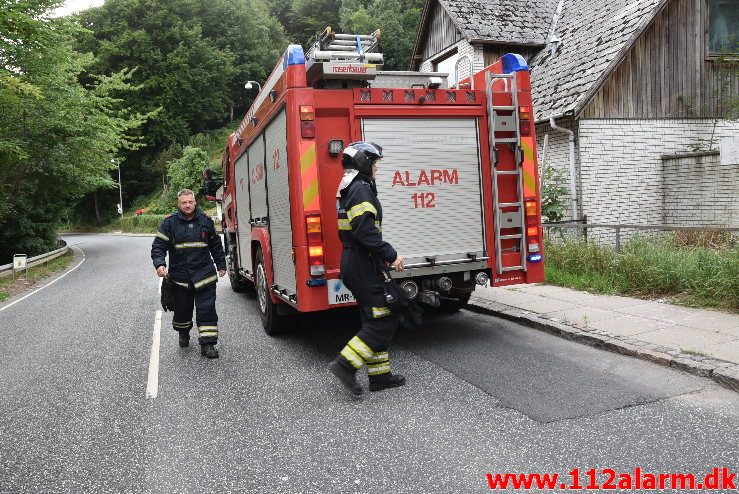 Mindre Naturbrand. Vardevej i Trædballe. 22/06-2018. KL. 19:24.