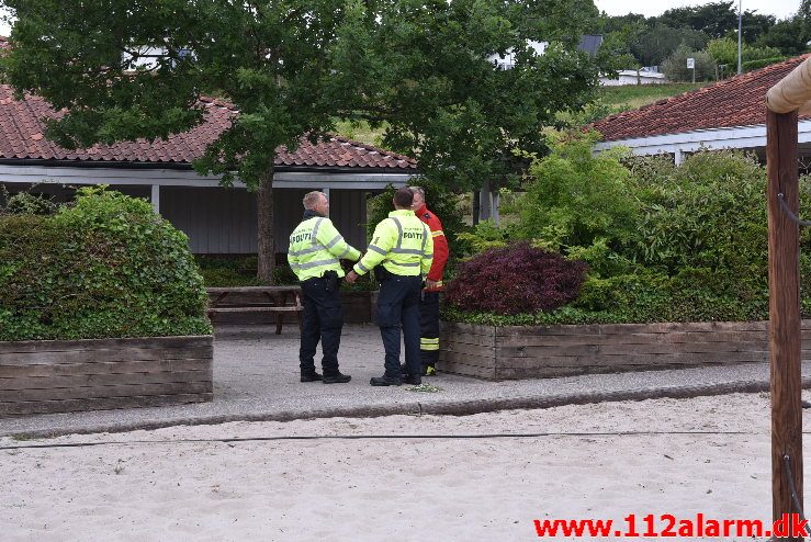 Brand i institution. Solvej i Vejle Ø. 23/06-2018. Kl. 20:18.