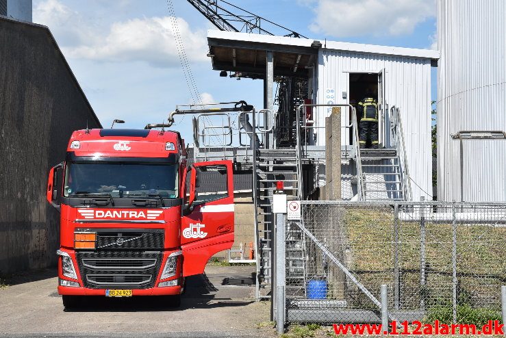 Større Kemikalieuheld. Pakhusgade i Vejle. 28/06-2018. Kl.14:30.