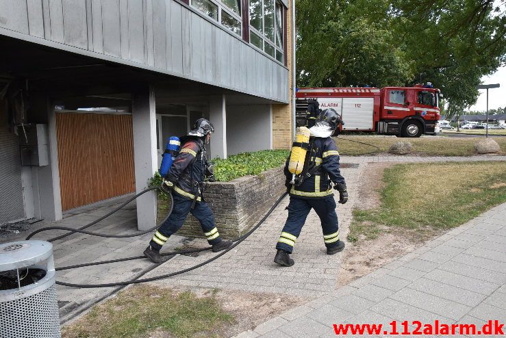 SÅ er den galt igen. Løget Center 71 i Vejle. 06/07-2018. Kl. 19:10.