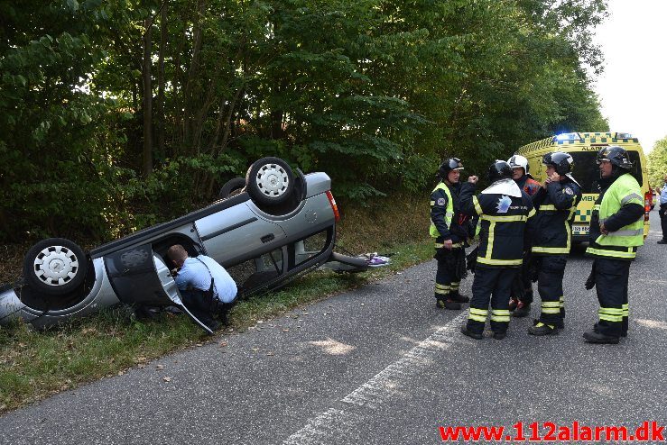 FUH med Fastklemte. Koldingvej i Vejle. 25/07-2018- Kl. 10:24.