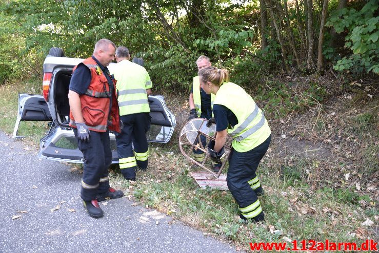 FUH med Fastklemte. Koldingvej i Vejle. 25/07-2018- Kl. 10:24.