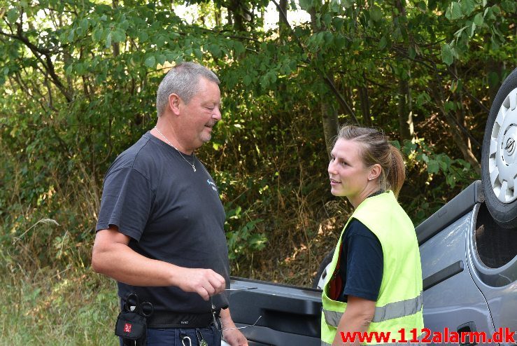 FUH med Fastklemte. Koldingvej i Vejle. 25/07-2018- Kl. 10:24.