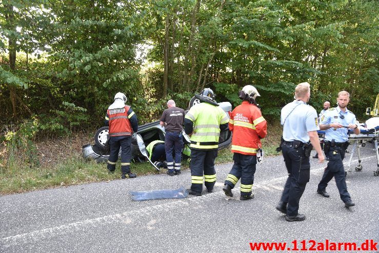 FUH med Fastklemte. Koldingvej i Vejle. 25/07-2018- Kl. 10:24.