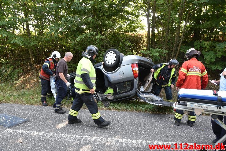 FUH med Fastklemte. Koldingvej i Vejle. 25/07-2018- Kl. 10:24.