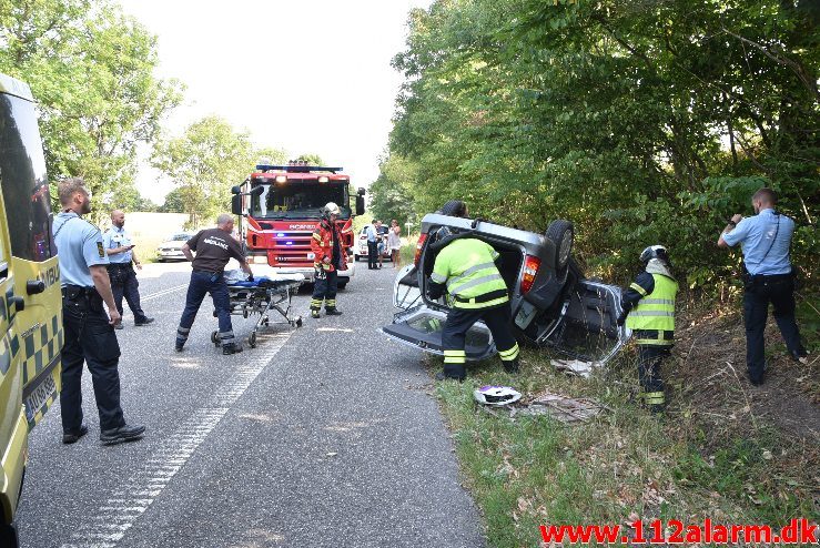 FUH med Fastklemte. Koldingvej i Vejle. 25/07-2018- Kl. 10:24.