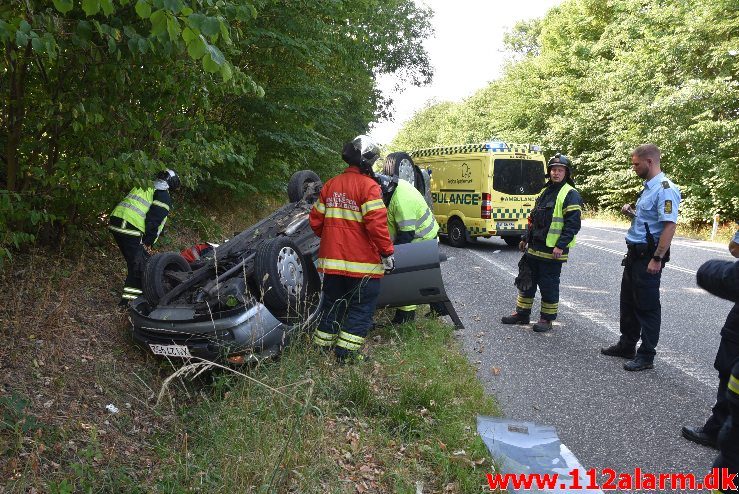 FUH med Fastklemte. Koldingvej i Vejle. 25/07-2018- Kl. 10:24.