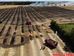 Naturbrand / Markbrand. Tudvadvej 38 i Tudvad. 11/07-2018. KL. 14:27.