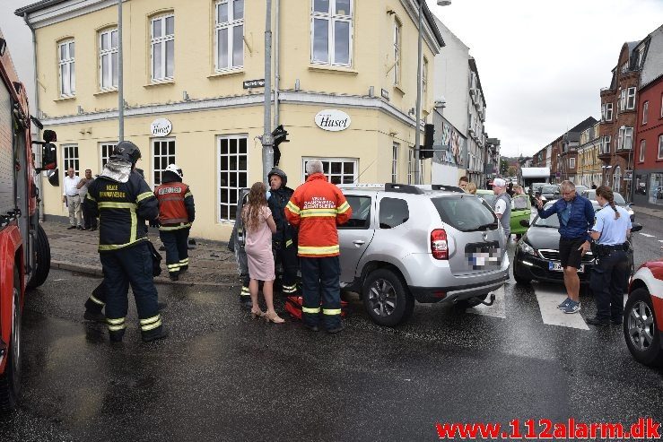 FUH med fastklemt. Vesterbrogade i Vejle. 11/08-2018. K. 13:51.