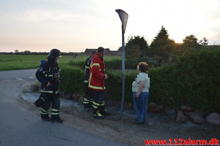 Skovbrand. Agernhavevej Tiufkær. 05/09-2018. Kl. 19:04.