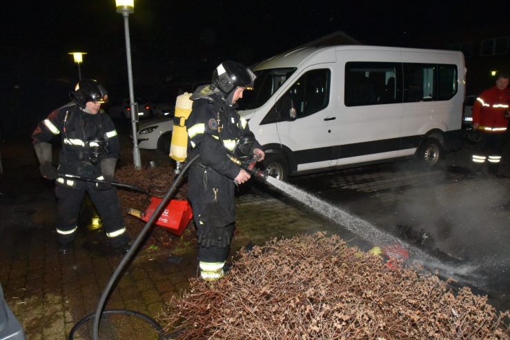 Brand i Etageejendom: Gulkrog i Vejle. 01/01-2019. Kl. 01:30.