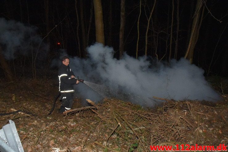 Mindre Naturbrand. Østengårdvej i Knabberup. 14/01-2019. KL. 17:54.