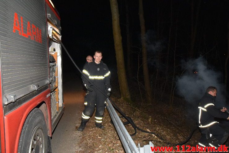 Mindre Naturbrand. Østengårdvej i Knabberup. 14/01-2019. KL. 17:54.