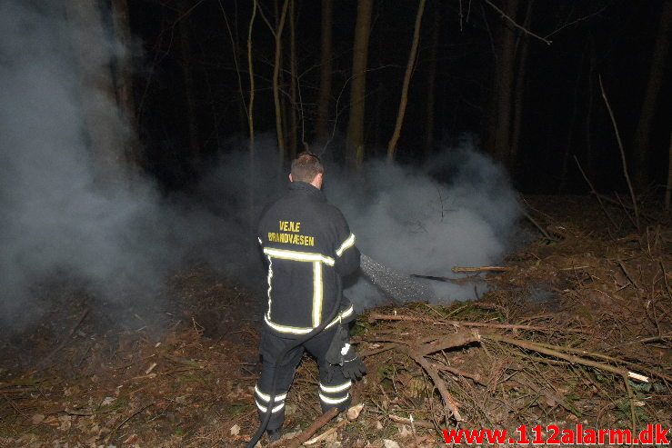 Mindre Naturbrand. Østengårdvej i Knabberup. 14/01-2019. KL. 17:54.