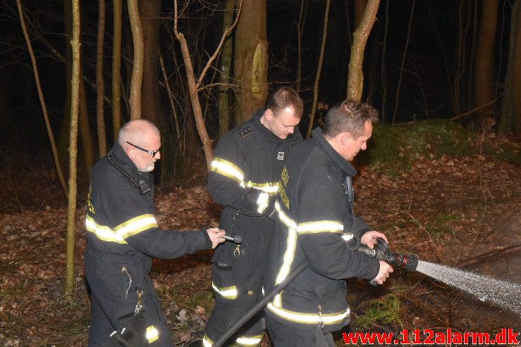 Mindre Naturbrand. Østengårdvej i Knabberup. 14/01-2019. KL. 17:54.