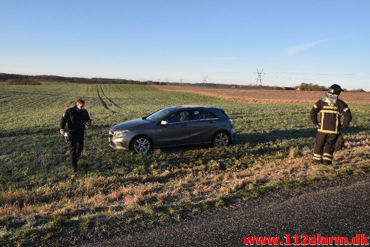 FUH med astklemte. Holtumvej ved Holtum. 18/01-2018. Kl. 09:15.