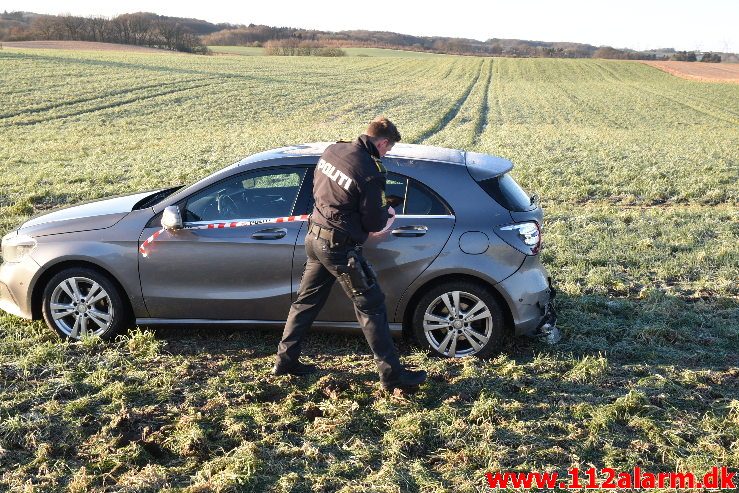 FUH med astklemte. Holtumvej ved Holtum. 18/01-2018. Kl. 09:15.