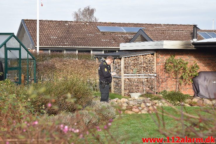 Brand i Villa. Snarager i Vejle ø. 20/01-2019. Kl. 12:30.