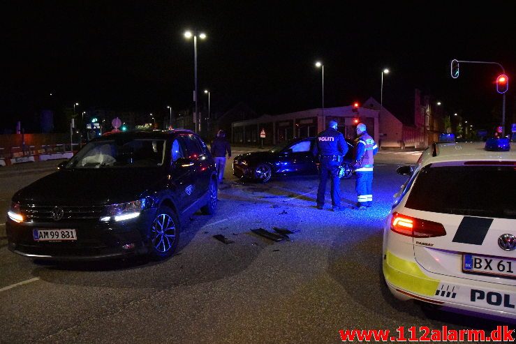 Forurening efter FUH. Skovgade i Vejle. 30/05-2019. KL. 01:40.