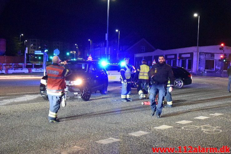 Forurening efter FUH. Skovgade i Vejle. 30/05-2019. KL. 01:40.