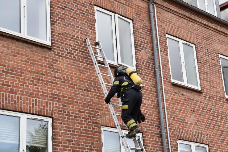 Fandt en falsk røgalarm. Johannesgade 6 i Vejle. 07/07/-2019. Kl. 18:23.