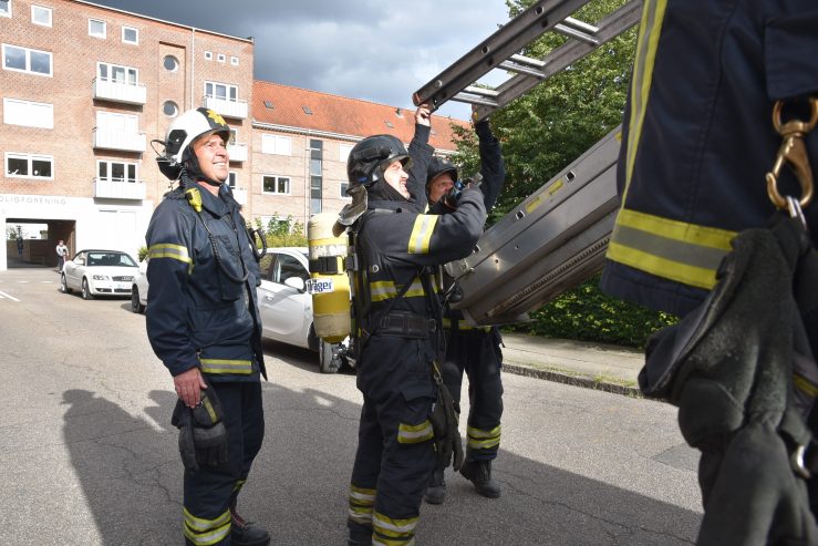 Fandt en falsk røgalarm. Johannesgade 6 i Vejle. 07/07/-2019. Kl. 18:23.