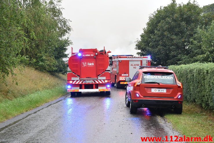 Bygningsbrand – Gård. Sødovervej i Sødover. 31/07-2019. KL. 18:31.