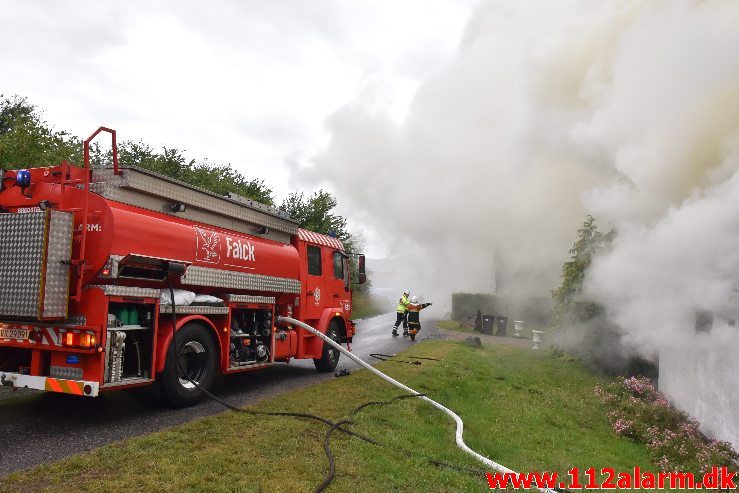 Bygningsbrand – Gård. Sødovervej i Sødover. 31/07-2019. KL. 18:31.