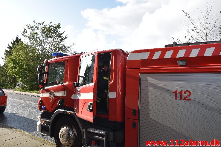 Brand for 2. gang i samme lejlighed. Ribe Landevej 13 i Vejle. 05/09-2019. Kl. 17:06.