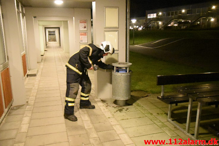 2 gange måtte brandvæsnet kører til brand. Grønnedalen på Søndermarken. 