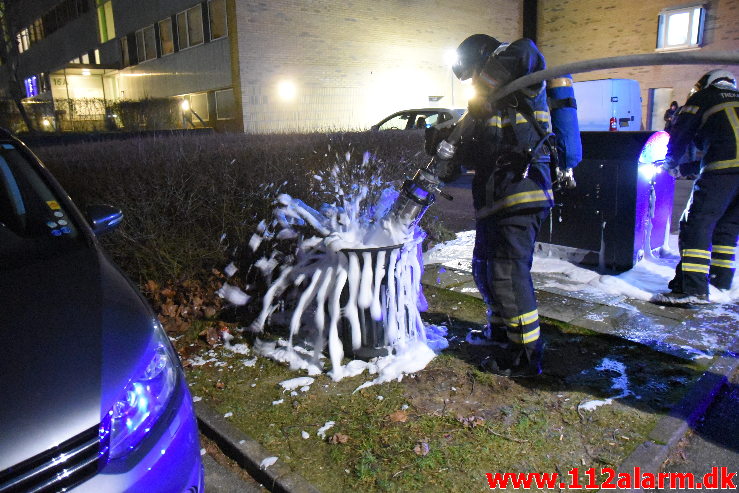 2 gange måtte brandvæsnet kører til brand. Grønnedalen på Søndermarken. 