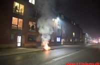 Mindre brand i Container. Vesterbrogade 8 i Vejle. 01/01-2020. Kl. 00:36.