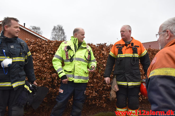 Brand i Garage. Sønderskovvej i Knabberup. 06/01-2020. Kl. 11:31.