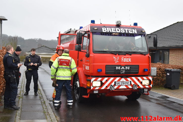 Brand i Garage. Sønderskovvej i Knabberup. 06/01-2020. Kl. 11:31.