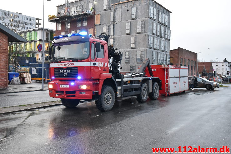 Personpåkørsel Fastklemt Tog. Vejle Banegård. 04/02-2020. Kl. 07:50.