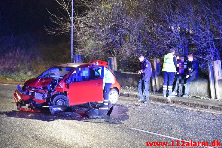 FUH med Fastklemte. Vardevej i Trædballe. 15/02-2020. Kl. 20:23.