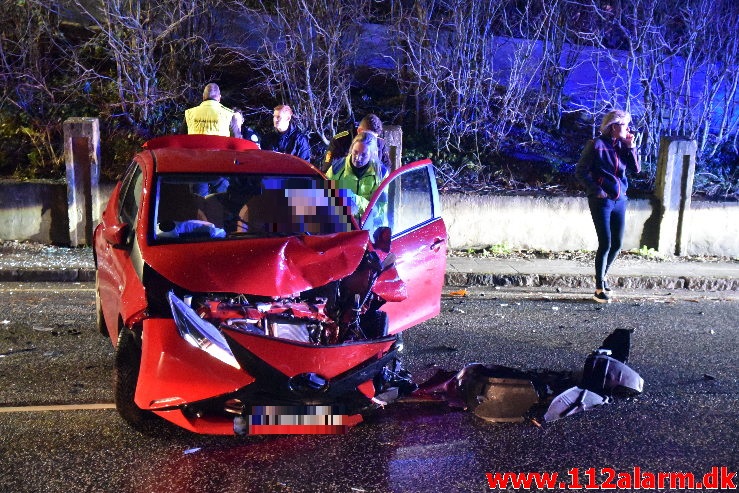 FUH med Fastklemte. Vardevej i Trædballe. 15/02-2020. Kl. 20:23.