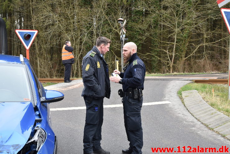 Redning - Personpåkørsel tog. Lerbæk Møllevej ved Lerbæk Mølle. 06/03-2020. Kl. 13:26.